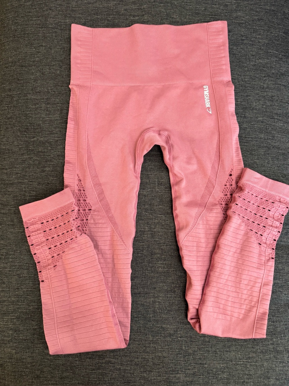Gymshark Energy Seamless High Waist Leggings 24” Inseam Dusty Pink Women’s Sz XS